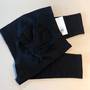 Maternity Belly Support Crop Leggings - Large